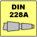 Fréza valcová čelná-krátka HSSCo5, polohrubozubá, DIN 845, ISO 1641, ČSN 222142.1